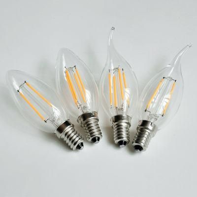 C37 Candle 3W 4W Filament LED Light Bulbs