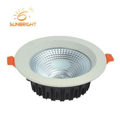 China Manufacture Round COB IP65 18W 20W LED Aluminum Downlight