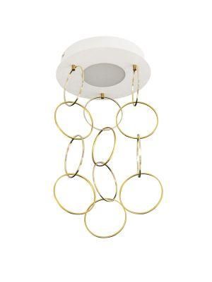 Masivel Lighting Modern Golden Indoor Hotel LED Chandelier Light