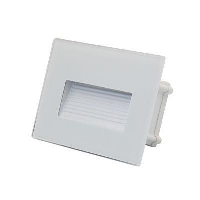 Ce Approved 3W Outdoor LED Recessed Wall Lamp Light Induction Embedded Step Stair Light IP44