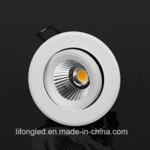 Adjustable Ceiling Lights 75mm Cut out 5W COB LED Downlight for Living Room
