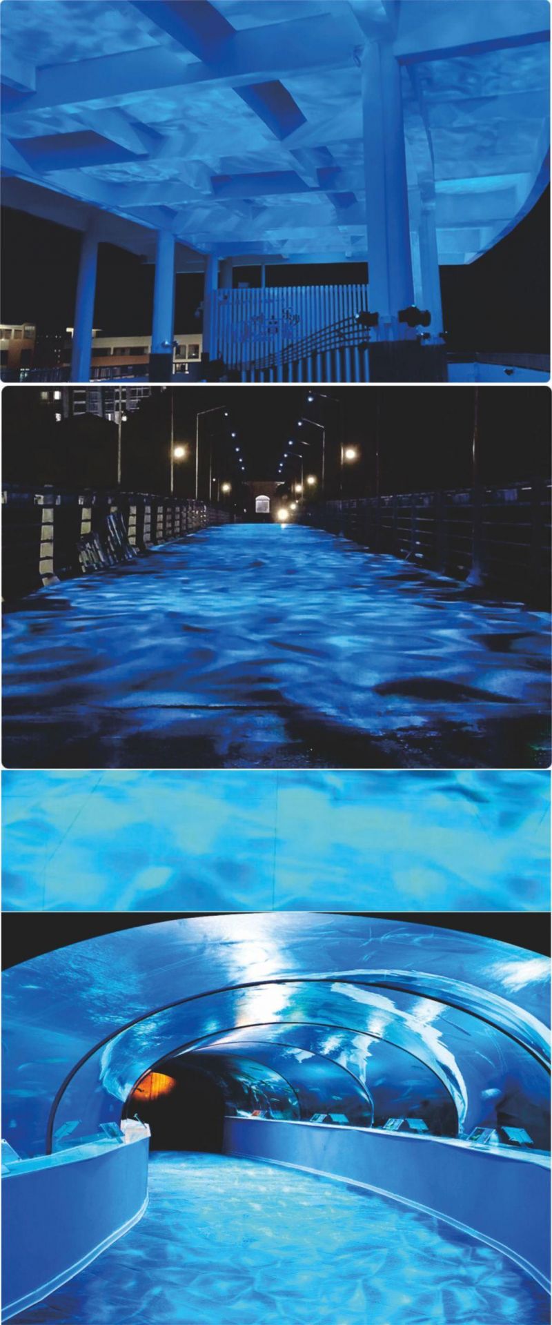 Landscape Lighting Water Pattern Light Dynamic Fantasy Ocean Ripple Light