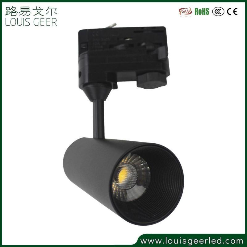 High End Custom Aluminum Black White ETL LED Track Light for Showroom, Galleries, Hotel, Home, Masket
