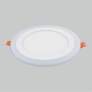LED Color Panel Light Round Inside 3+2W 6+3W 12+4W 18+6W Ceiling Lamp Manufacturer Price Factory Panel Light