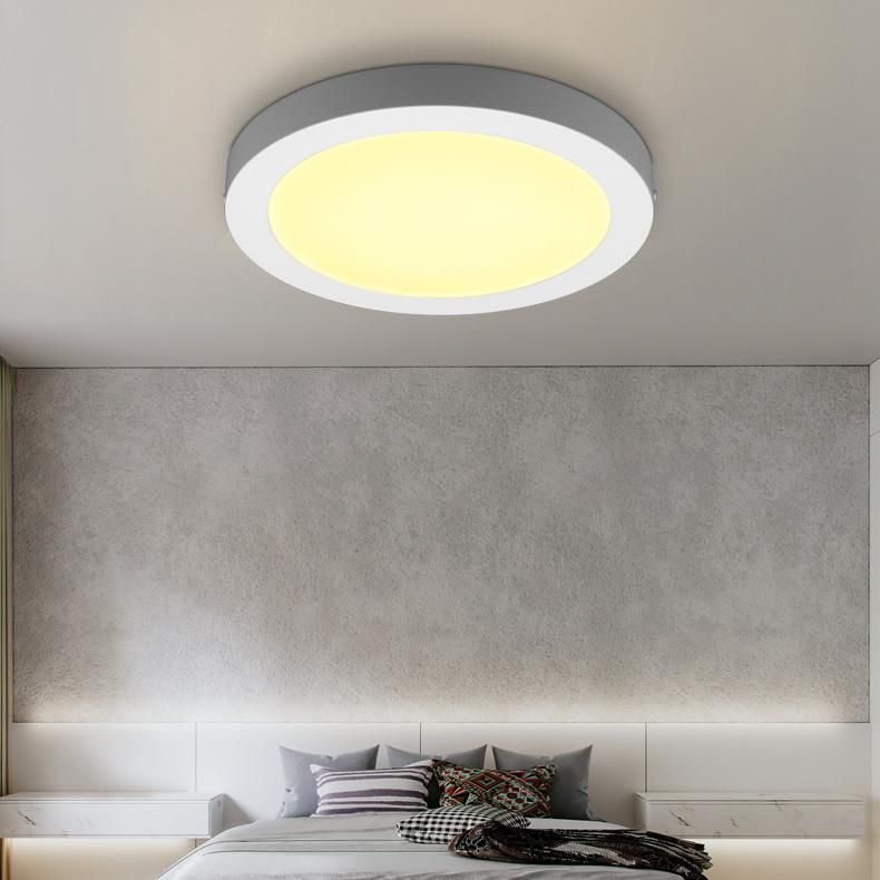 LED Surface Mounted Panel Ceiling Light Fixture Flat Flush Mount Downlight Lamp for Closet/Hallway/Stairs/Bathroom