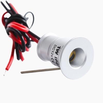 RGB 1W 110V 220V LED Spot Downlight 15mm Cut