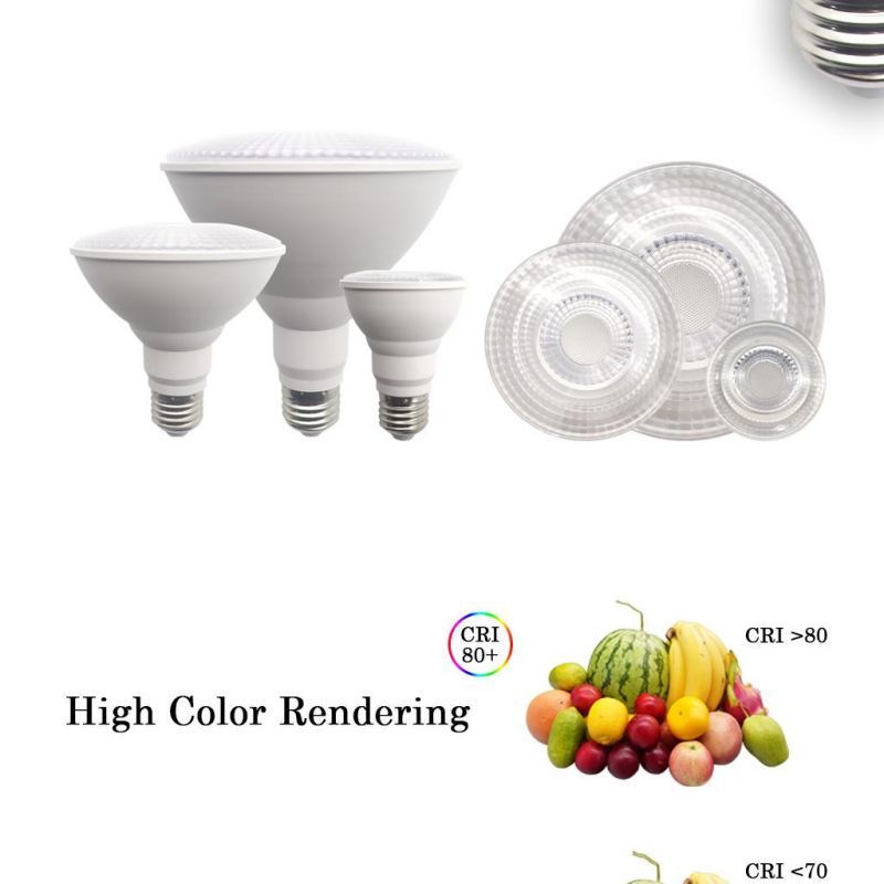 China Factory LED PAR Bulb IP54 IP20 PAR30 PAR38 10W 20W LED Lamp Light for Indoor Decoration