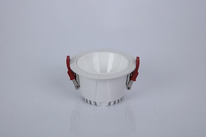 Zhongshan Guzhen IP65 Rated Antiglare Chrome LED Ceiling Downlighters in Kitchen Bathroom