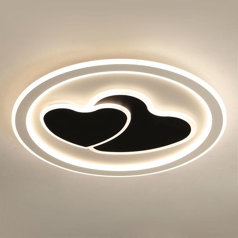 New Design Nordic Home Decoration Living Room Bedroom Warm Light LED Ceiling Lamp