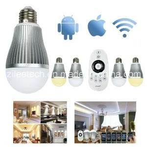 9W WiFi Remote Control E27 E26 B22 Lamp Warm White Cool White Dimmer Smart Home Decoration LED Effect Lights Office Aluminum LED Bulb