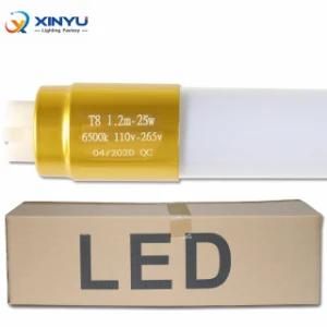 High Efficiency T8 Glass Tube Milky or 4FT 1200mm 18W 20W 22W Transparent AC85-265V 18W LED Light Tube