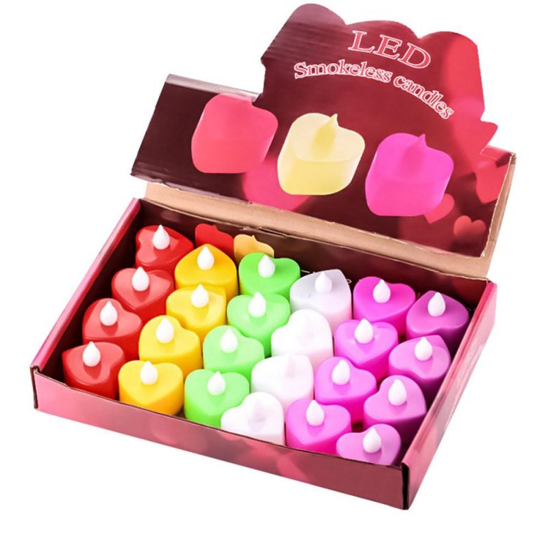 Custom Various Colorful LED Electronic Decorative Flameless Candle