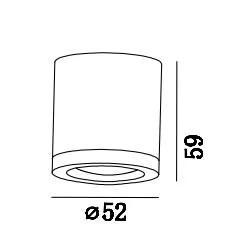 Building Project Ce RoHS Commercial LED Ceiling Light IP20 COB Spot Light Samll 8watt Indoor Lighting