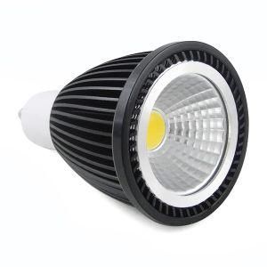 7W COB GU10 Black Aluminium LED Lamp (CH-7WCOB-GU10)