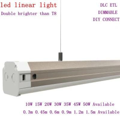 Bluetooth Control Indoor Dimmable 45W 5FT LED Linear Light with Dlc Approved