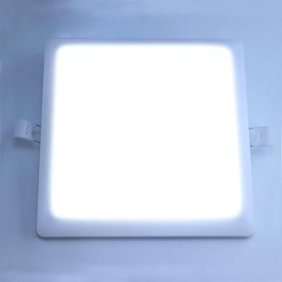 Multi Color RGB Round Square Embedded Lamp LED Panel Light Frameless 24 Watt with TUV Ce CB