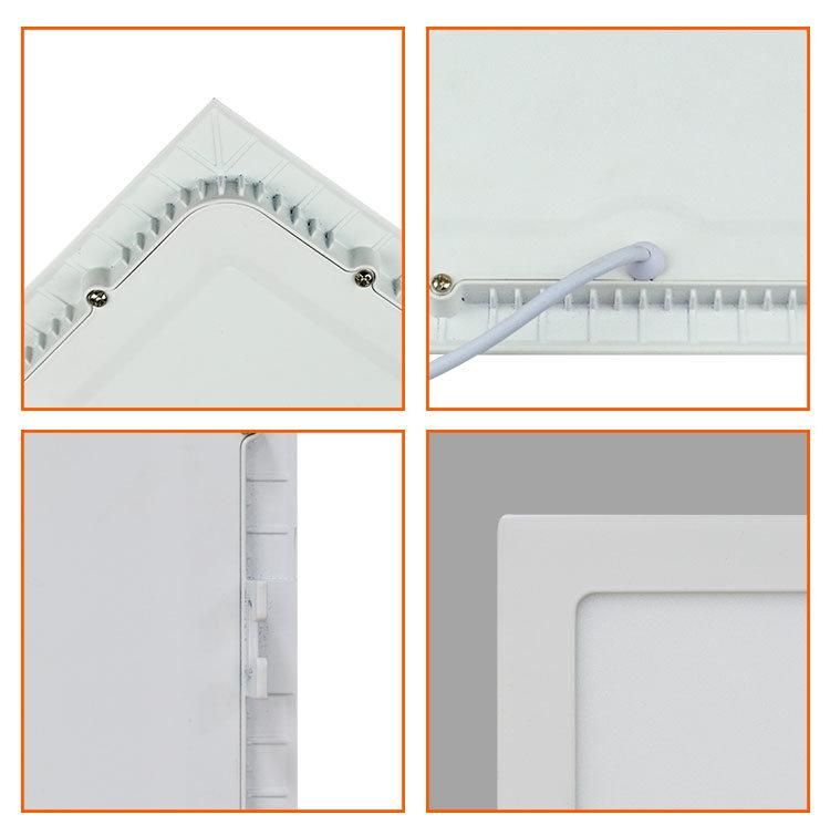 Ce Approved 3W-24W Square LED Ceiling Panel Light