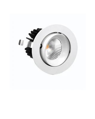 Recessed 10W LED COB Adjustable Downlight