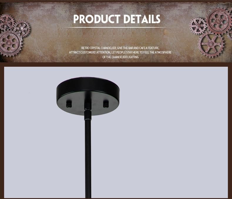 Vintage Retro Rustice Chandeliers and Pendant Lights Modern Hanging Lamp for Parlor Cafe Restaurant Indoor Light