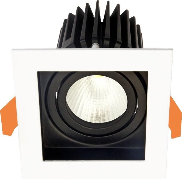 Recessed Square LED Downlight Mounting Ring System