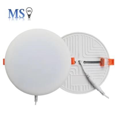 9W/18W/24W/36W Indoor Office Round Frameless Recessed Panel Light