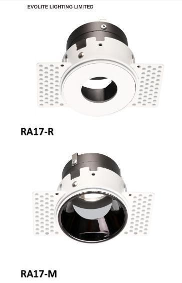 Recessed MR16 GU10 Downlight Accessories LED Lamp Trim Housing