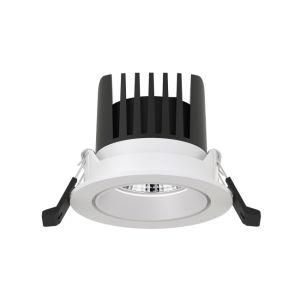 LED Recessed Spotlight Adjustable Aluminium Die Casting Housing COB Downlight Anti-Glare Rd1103