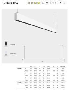 Reflector Ugr&lt;16 LED Linear Light