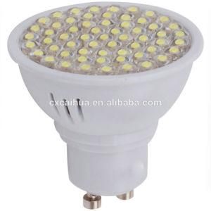 AC85-265V GU10 3W DIP LED Spotlight with Plastic House