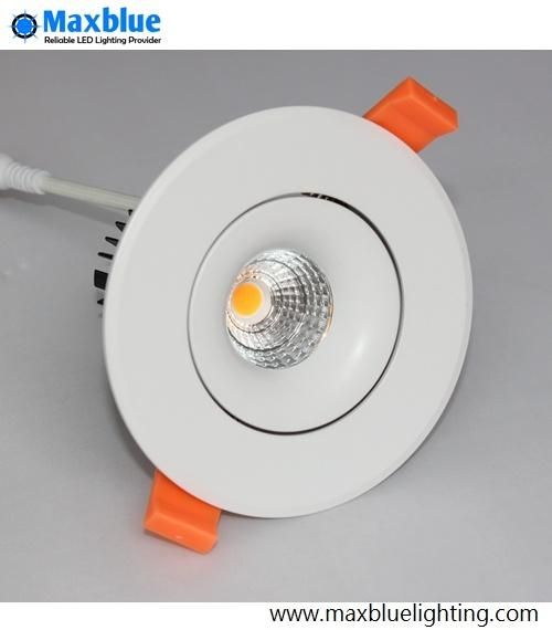 CRI90+ Epistar COB Triac/0-10V/Dali Dimmable LED Downlight