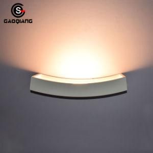 Modern LED Lamp Decorative White Gypsum Wall Light