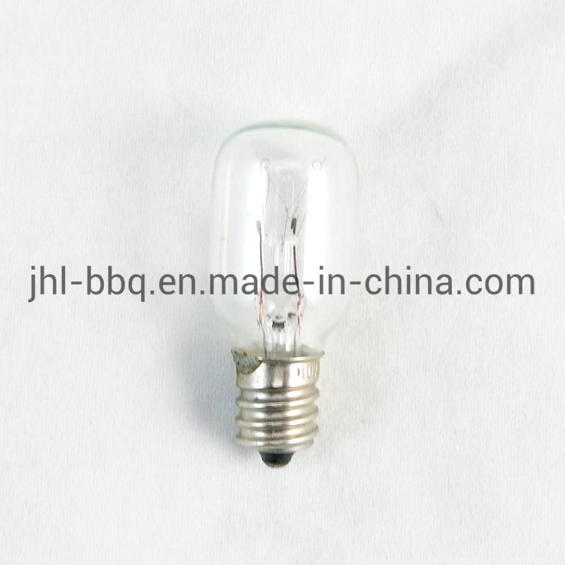 LED Bulb T22 E12 and E14 Special Designed for Application of Electronic Refrigerator with Ceramic Body and Milk Matte Glass Shell or Transparent Shell