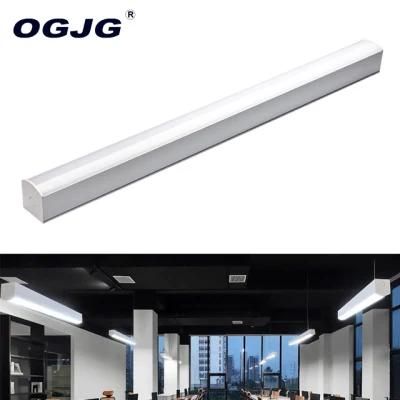 60W Dimmable LED Linear Office Hanging Pendant Lighting