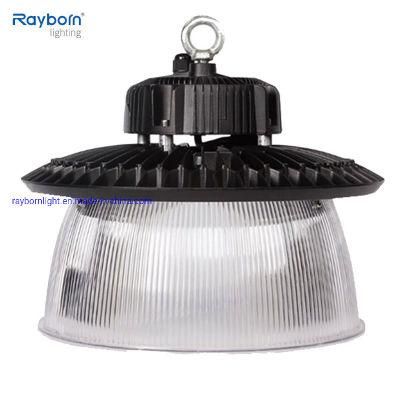 150lm/W Warehouse UFO Lamp 100W 200W LED Industrial High Bay Lamp