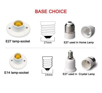 Wholsale E27 B22 Light Bulb Base