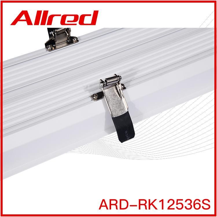 4FT 40W Linkable Modern Recessed LED Linear Lighting for Office Linear Lighting for Kitchen Island