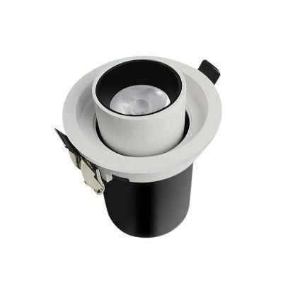 CRI Anti Glare Compact Design Recessed LED COB Downlight Spotlight