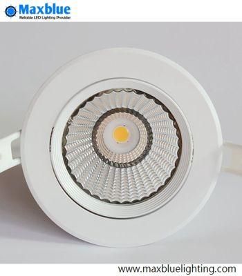 15/24/38/60 Degree View Angle Recessed Downlight/ Dimmable LED Downlight