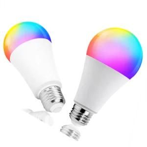 Popular 16 Million Colors Alexa Speaker Light Bulb RGB Bulb Ledbest Color Changing Bulbsled Smart Bulb