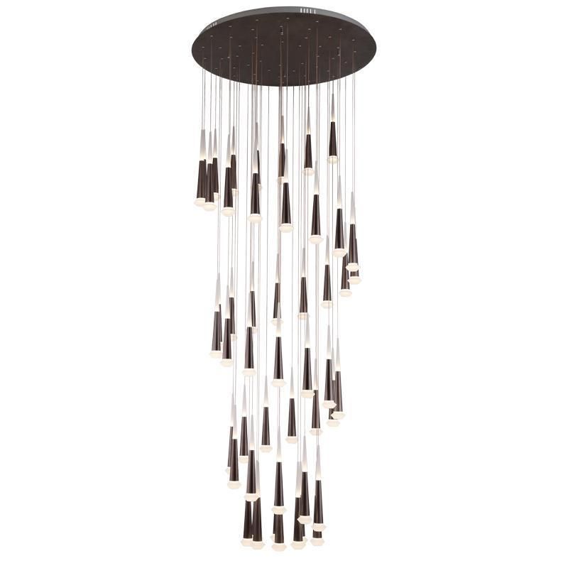 Masivel Lighting Modern Aluminum Pendant Light Decorative LED Chandelier Light