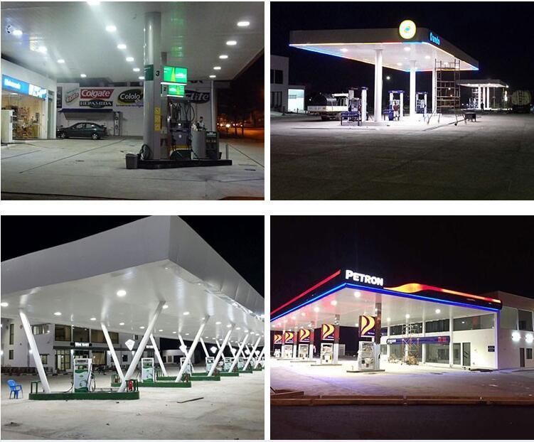 160W LED Light Lamp for Gas Station of Recessed Mounting