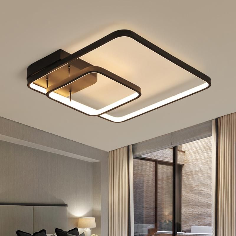 Modern Surface Mounted Square LED Ceiling Light Fixtures