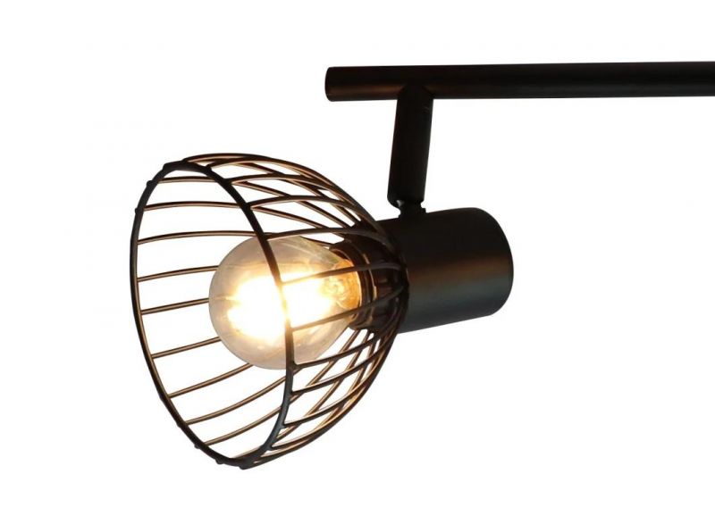 How Bright Modern Iron Indoor Spotlight Rotatable LED Ceiling Light E14 Spot Wall Light for Living Room Bedroom