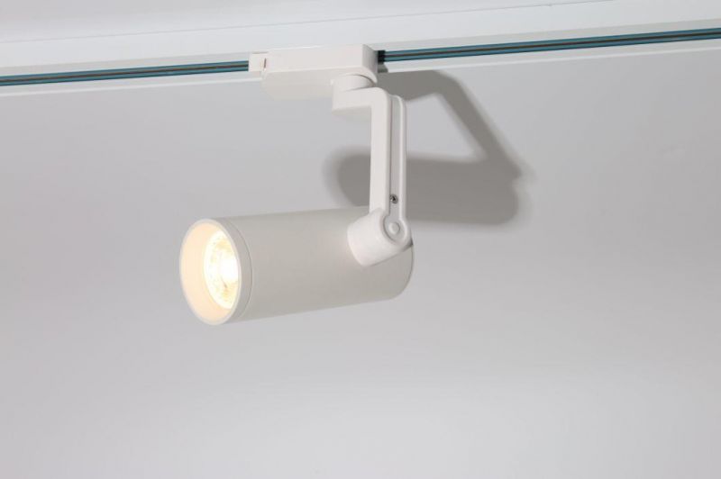LED Interior Lighting Aluminum GU10 MR16 Tracklight Fixture for Indoor Project IP20