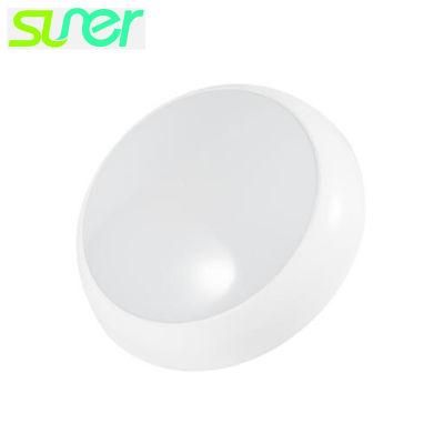 Surface Mounted IP64 LED Ceiling Light 15W 6000-6500K Cool White (Motion Sensor available)