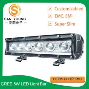 Car LED Light Bar 10 Inch 30W for 4X4 Offroad Driving 20&quot; for Trucks 12V 24V off Road Driving Light LED Bar