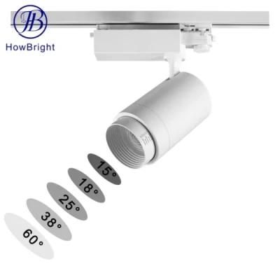 Beam Angle Adjustable Track Light 30W Aluminum LED Track Light