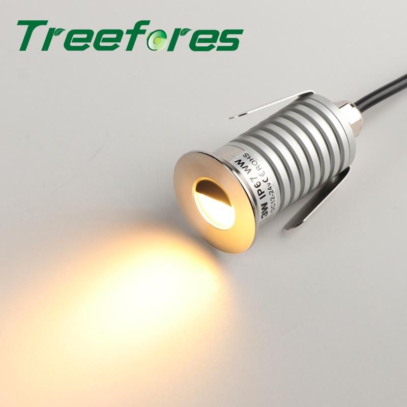 IP67 12V 1W CREE COB LED Bulb Downlight