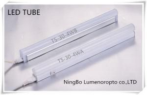 4W 30cm SMD Aluminium and Plastic T5 LED Tube Light for Indoor with CE RoHS (LES-T5-30-4WB)