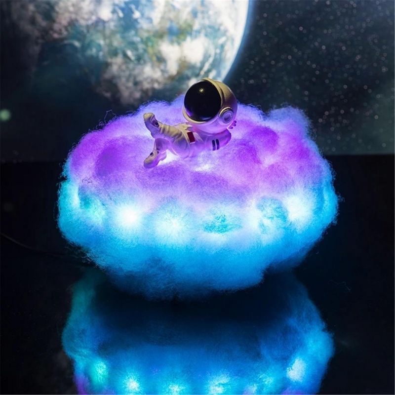 New Design Rainbow Effect LED Colorful Clouds Night Light Remote Control